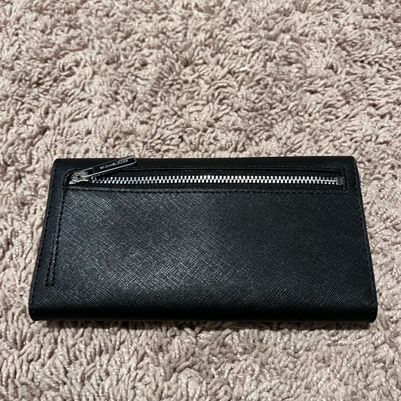 Michael Kors Black Saffiano Leather Continental Wallet – Brand New With Tags - Picture 4 of 4